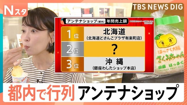 20分で完売の油揚げに、毎週入れ替わる日本全国の特産品…いま都内アンテナショップの7割以上が売上増 【Nスタ】|TBS NEWS DIG