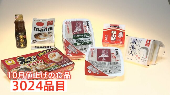 10月3000品目超の“値上げラッシュ”　ペットボトル200円時代に 電気・ガス代も値上げ　一方あえて“値下げ”の企業も…|TBS NEWS DIG