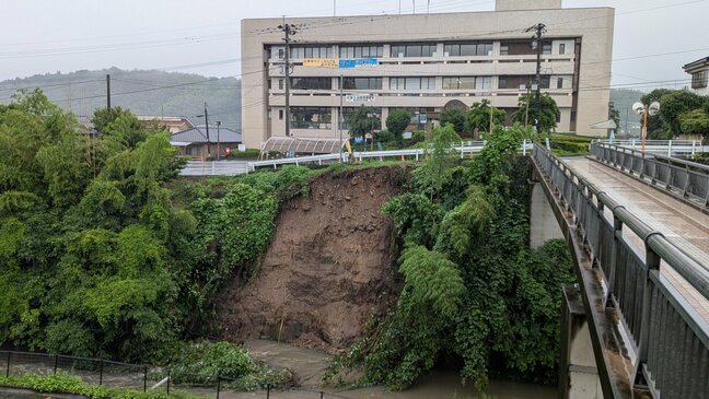 大分県内は昼前にかけて線状降水帯発生のおそれ 日田市ではレベル4土砂災害危険警報続く|TBS NEWS DIG