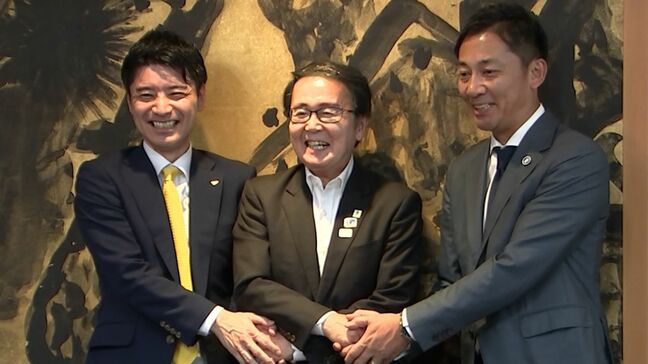 “香川ファイブアローズ”が30日プレシーズンゲーム　渡邊雄太選手を擁する千葉ジェッツと対戦　Bリーグの島田チェアマンが知事表敬【香川】|TBS NEWS DIG