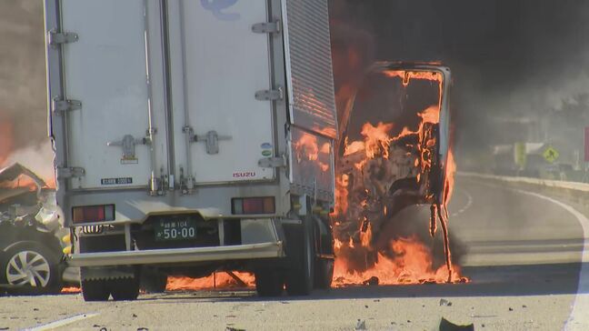 北陸自動車道 白山IC～美川ICの通行止め解除 多重事故で緊急路面工事|TBS NEWS DIG