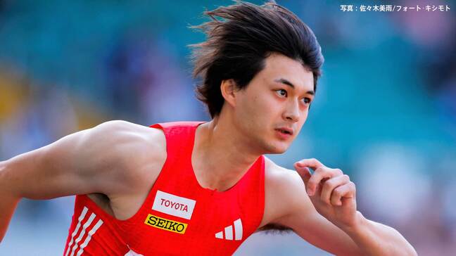 男子400mH、豊田兼が48秒55で2位　終盤まで首位争いの力走　世界陸上参加標準まであと0.05秒【セイコーGGP】|TBS NEWS DIG