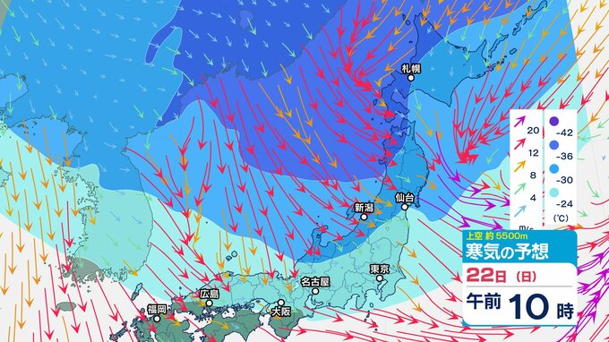 年末年始にかけても冬の嵐…強烈寒波が流入へ【2週間天気】平地に雪降らせるレベルの寒気　西日本まで南下見込み…帰省の足に影響するおそれも【 雪と雨のシミュレーション】|TBS NEWS DIG