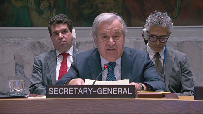 国連事務総長「壊滅的な結果をもたらす危険性」 米のイラン攻撃へ警戒示す|TBS NEWS DIG