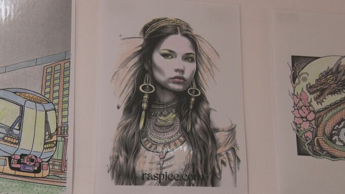 96歳の力作　約500点の塗り絵 施設を彩る　うるま市|TBS NEWS DIG