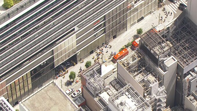 【速報】東京・銀座で異臭　体調不良15人　消防車など53台出動|TBS NEWS DIG