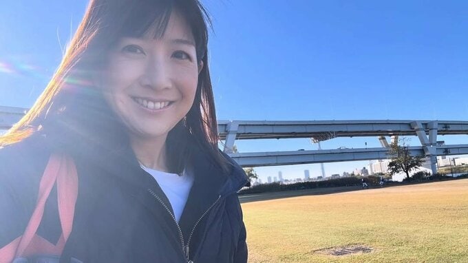 【 根本美緒 】ダウンコートデビュー「けど、暑かった」　一方で「日没後の河川敷はあなどれない」急な寒さに注意を呼びかけ|TBS NEWS DIG