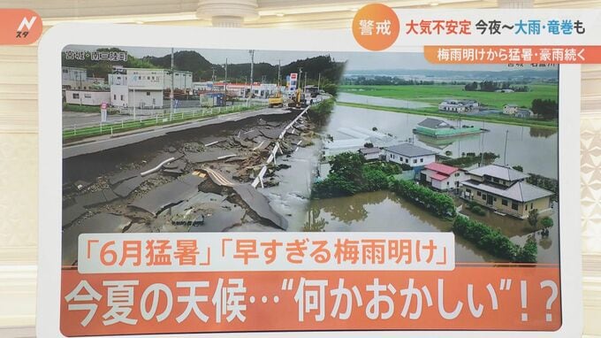 「6月猛暑」「早すぎる梅雨明け」ことしの夏は何かおかしい?気象予報士が解説|TBS NEWS DIG