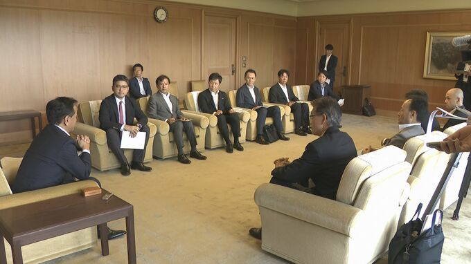 「ＧＸ戦略地域」選定に向けて　知事が企業と意見交換　山口県　|　山口のニュース・天気・防災｜tys NEWS｜ｔｙｓテレビ山口