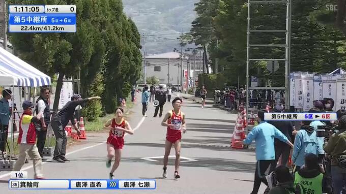 【速報】長野県市町村対抗駅伝～第5中継所・通過順位～箕輪町がトップ、2位は駒ケ根市【レース画像随時】|TBS NEWS DIG