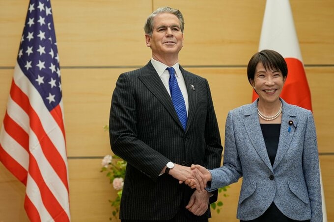 ベッセント米財務長官､過度の為替変動望ましくない-高市首相とも協議