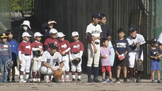 松江市で野球フェスティバル　高校球児が小学生らに野球の楽しさ伝える　|　BSSニュース | BSS山陰放送