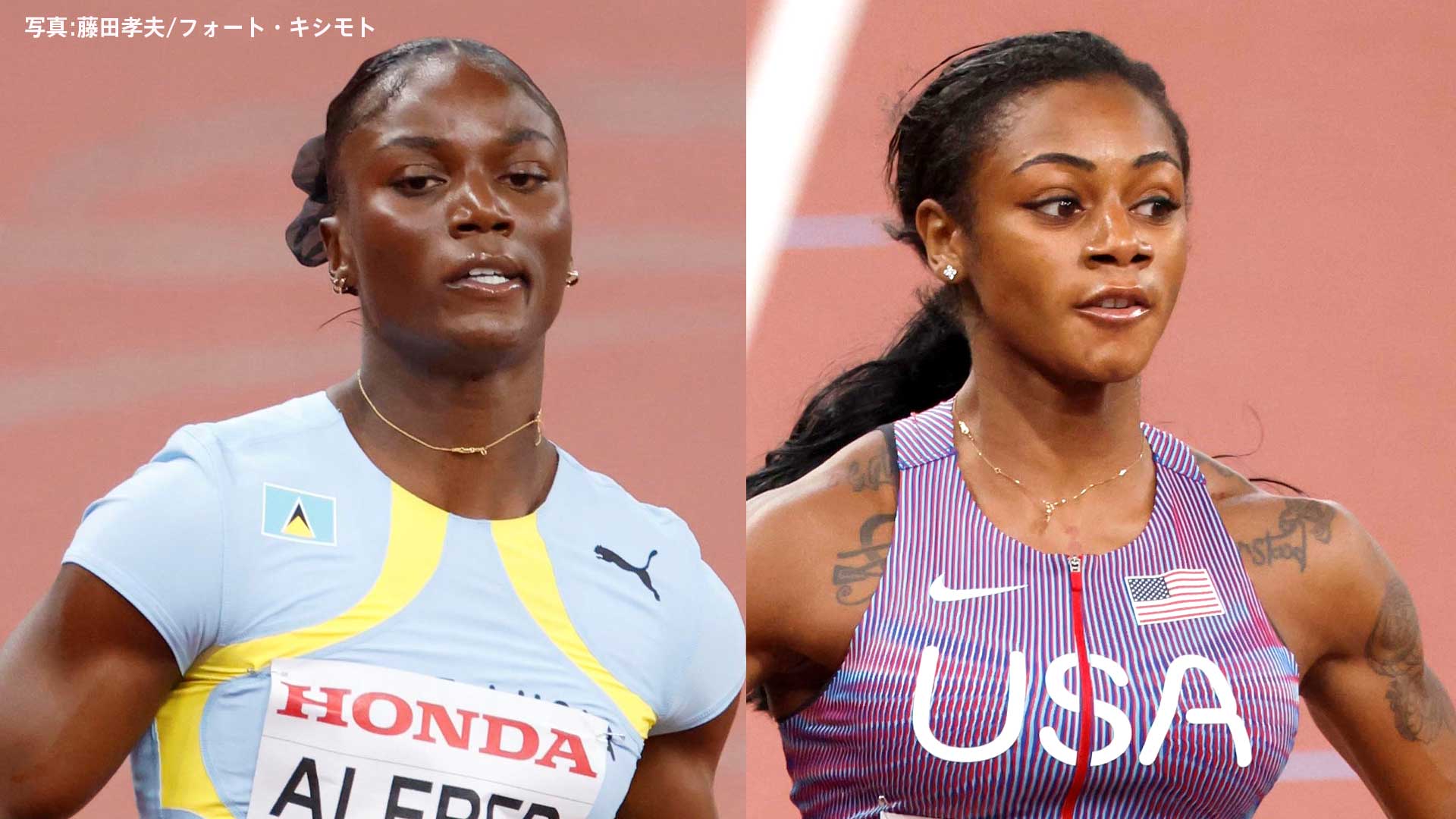 女子100m、決勝進出の8人出そろう！世界最速女王へ…パリ五輪金・アルフレッド、前回金・リチャードソンなど豪華顔ぶれ【東京世界陸上】 | TBS  NEWS DIG