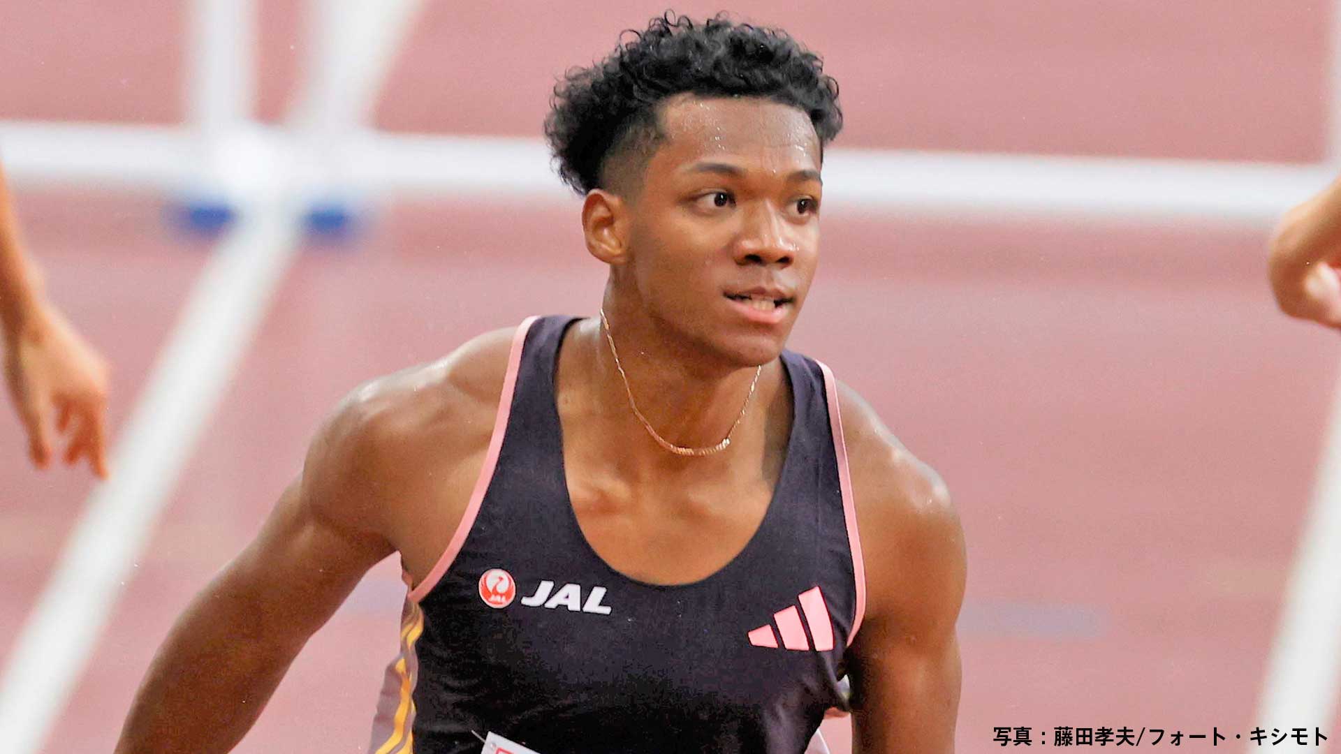 村竹ラシッド 直筆 サイン ビブス ゼッケン ang 世界陸上 五輪 選手