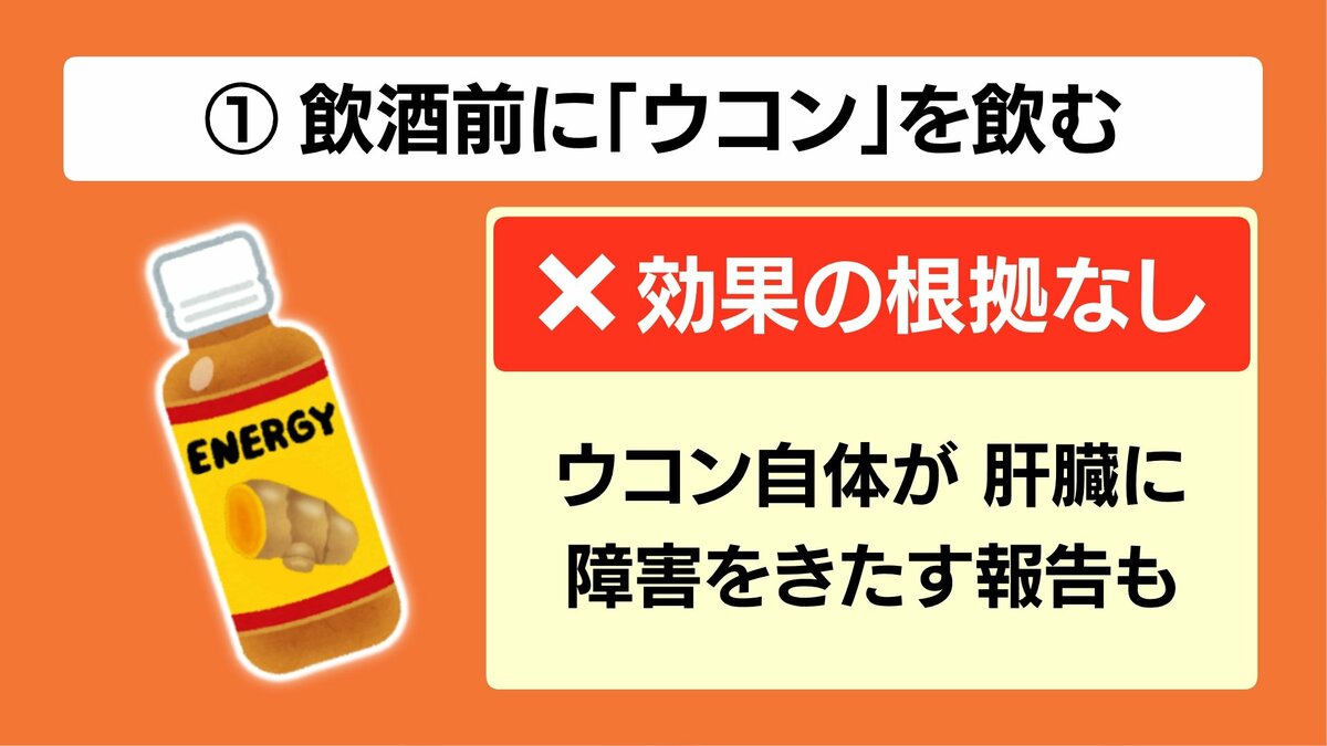 ウコン 二日酔い に なっ て から