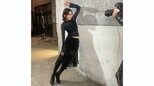 【 のん 】　「バランス感覚を養う撮影、楽しかった」　黒衣装のオフショット公開　「スタイリッシュ！カッコいい！」「バレエ仕込みって感じのポージング。」　反響続々|TBS NEWS DIG