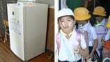 なぜ小学校に「冷凍庫」が?危険な猛暑から子どもを守る新たな一手 下校時の熱中症防ぐ“冷えた”ネッククーラー | 福岡のニュース|RKB NEWS|RKB毎日放送