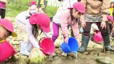 アユ釣りの解禁前に川に放流される『養殖アユ』の出荷はじまる　出荷初日は“金アユの里”で園児が3万尾を放流|TBS NEWS DIG
