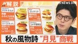 「月見バーガー」のきっかけは“秋だから”ではない…牛丼・ピザなど過熱する“月見商戦”【Nスタ解説】|TBS NEWS DIG