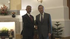 中国の王毅外相がインド外相と会談　直行便の早期再開で合意| TBS CROSS DIG with Bloomberg