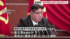 金総書記「戦争準備の完成に拍車掛ける」核兵器部門などへの課題示す| TBS CROSS DIG with Bloomberg