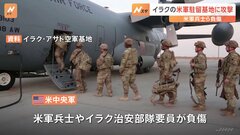 米軍駐留のイラクの空軍基地に攻撃　米兵とイラク治安部隊要員が負傷　親イランの武装組織が関与か| TBS CROSS DIG with Bloomberg