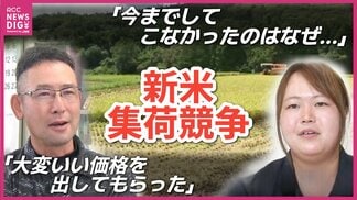 「JA含め集荷業者さんが取り合いのような形」 スーパーに予想上回る価格で新米並ぶ 米価高止まりする中産地で何が? “新米集荷競争”の現場を取材 広島 | RCC NEWS | 広島ニュース | RCC中国放送