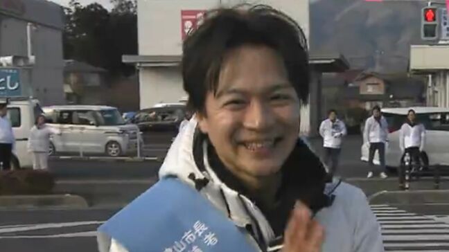 【速報】津山市長選挙で新人の光井聡氏（40）が初当選【岡山】|TBS NEWS DIG
