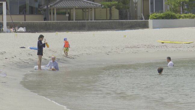 ３連休を前にビーチはすでに夏本番　海辺の危険に注意　|TBS NEWS DIG