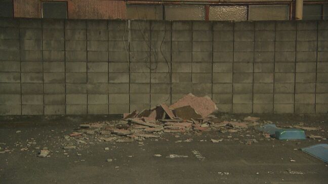 南海トラフ地震臨時情報「巨大地震注意」 大分市で建物の外壁落下　地震への備え再確認を　日向灘震源M7.1の地震|TBS NEWS DIG