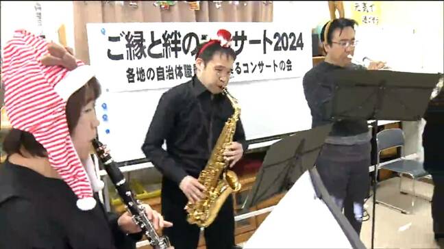 クリスマスメドレーも登場　福岡市や千葉市の職員がコンサート開催　震災からの復興を応援　仙台|TBS NEWS DIG