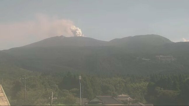 新燃岳で連続噴火　噴煙５００ｍ【きょう13日の降灰予報】鹿児島・宮崎・熊本|TBS NEWS DIG