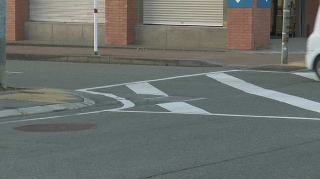 横断歩道の中学生に路線バスが接触　命に別状なし　熊本市|TBS NEWS DIG