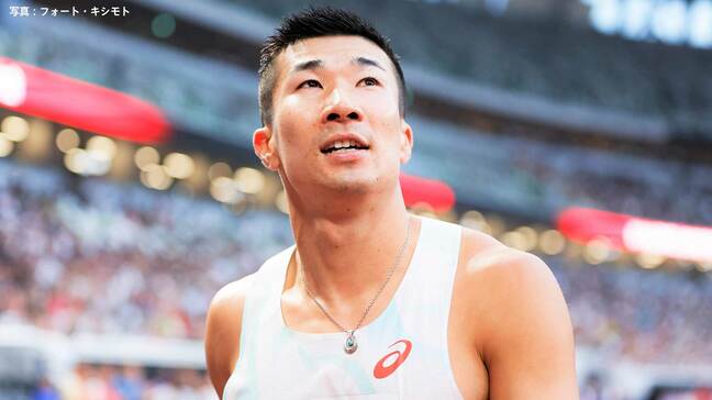 桐生祥秀、4×100mリレーに滋賀県の1走務め準決勝進出 ！ 世界陸上後初のレースで地元の声援受ける【国スポ】|TBS NEWS DIG
