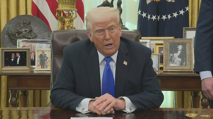 トランプ大統領　マスク氏への「最高軍事機密」開示を否定　米メディアはマスク氏の要請で対中戦争情報を説明予定だったと報道|TBS NEWS DIG