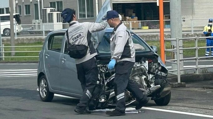 ダンプカーと軽乗用車が出合い頭に衝突　50代男性を病院に搬送・命に別状なし【長崎市小瀬戸町】|TBS NEWS DIG