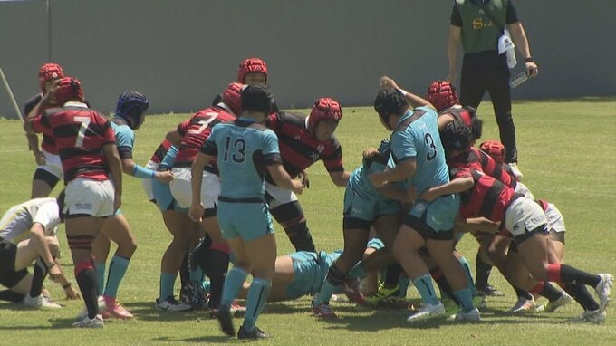 山梨県高校総体　ラグビー決勝　山梨学院が日川を下し連覇|TBS NEWS DIG