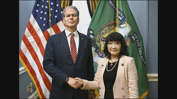ベッセント財務長官「過度な為替の変動は望ましくない」日米財相会談で伝達