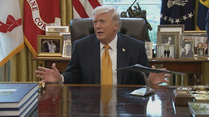 トランプ大統領「1か月程度の訪中延期を要請」イランとの戦闘で国内にとどまる必要と説明