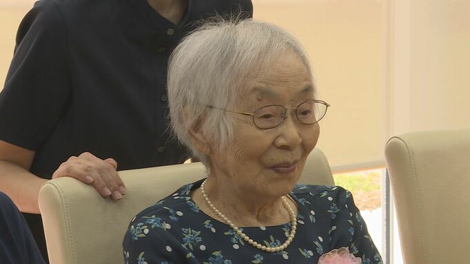 長寿の秘けつは「魚」100歳ご長寿をお祝い　山口・宇部　|　山口のニュース・天気・防災｜tys NEWS｜ｔｙｓテレビ山口