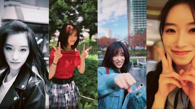 【 片岡凜 】夏～秋～冬に移り変わる衣装と表情　フォロワー心酔「くしゃっとした笑顔大好き」|TBS NEWS DIG