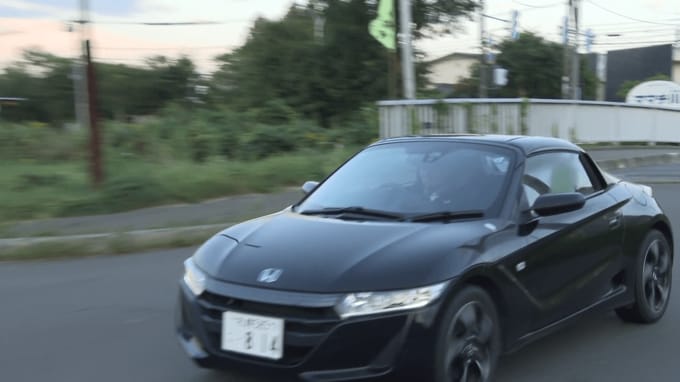 北海道千歳市内の生活道路の様子