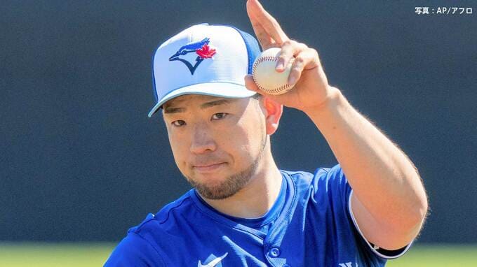 ブルージェイズ菊池雄星 OP戦初登板、2回3奪三振「気持ちよく投げられた」新球チェンジアップで三振奪う|TBS NEWS DIG