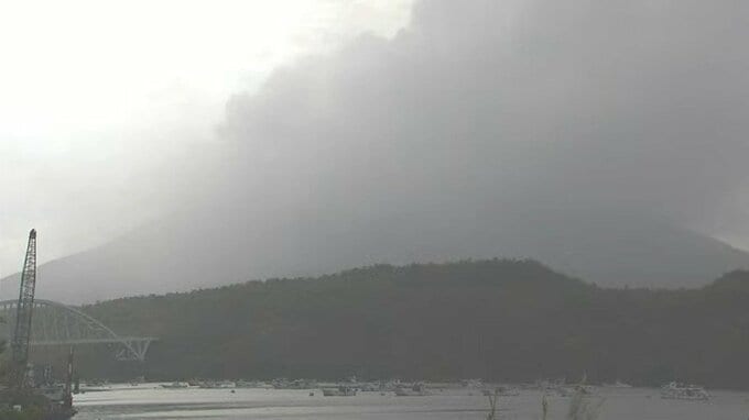 桜島で噴火　噴煙１４００ｍ　【きょう・あすの降灰予報】鹿児島・宮崎|TBS NEWS DIG