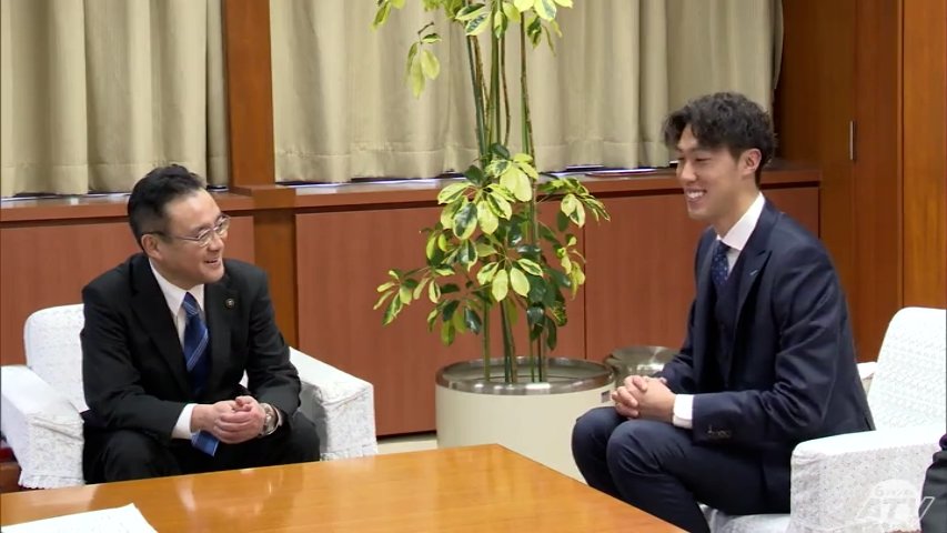 成長できた手応えがある」日本ハム福島蓮投手が出身地の青森県八戸市で