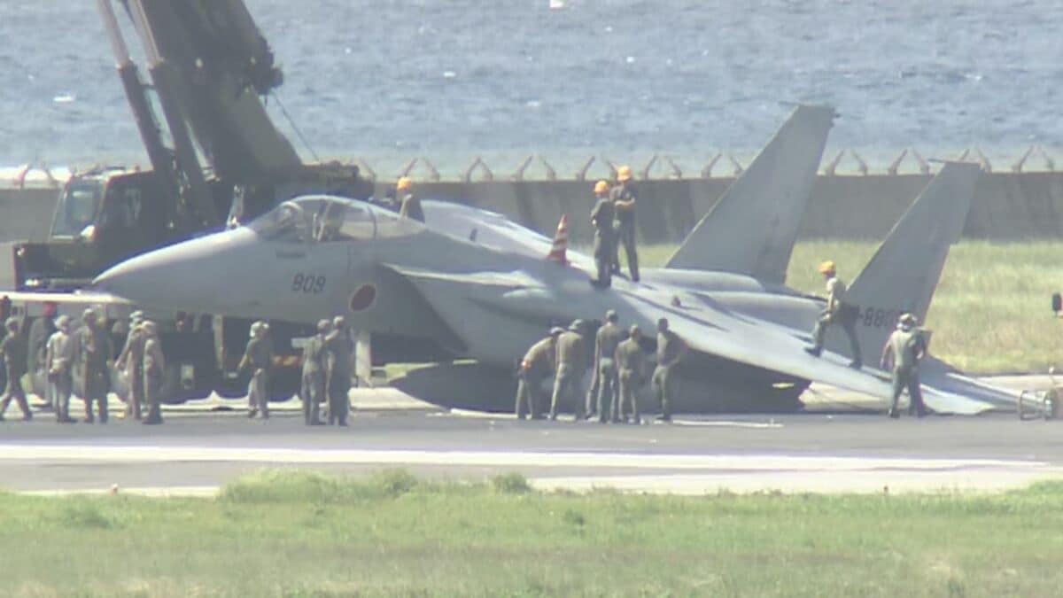 【続報】空自F15戦闘機の着陸事故で沖縄県　空自那覇基地に原因究明などを口頭要請