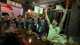 サッカーW杯日本代表初戦に岡山も眠気吹っ飛ぶ夜明け前の大熱狂 次戦も応援するぞ【岡山】|TBS NEWS DIG