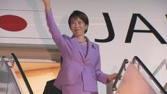 【速報】高市総理がアメリカ・ニューヨークに到着| TBS CROSS DIG with Bloomberg