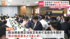自民党が「政治資金規正法」の改正案を取りまとめ 「確認書」の作成を議員本人に義務づけも政策活動費の廃止など盛り込まず| TBS CROSS DIG with Bloomberg