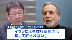 日・イラン外相が電話会談　茂木外務大臣「湾岸諸国への攻撃やホルムズ海峡の航行を脅かす行為の停止求める」| TBS CROSS DIG with Bloomberg